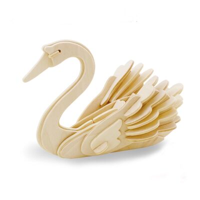 3D Wooden Puzzle - JP213 Swan