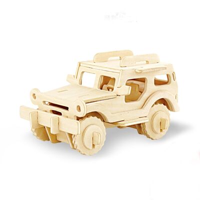 Puzzle 3D in legno - Jeep JP232