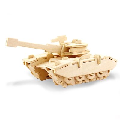 3D Wooden Puzzle - JP234 Tank
