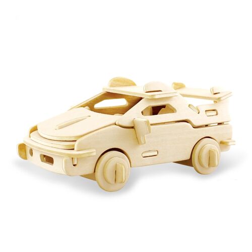 3D Wooden Puzzle - JP235 Ferrari