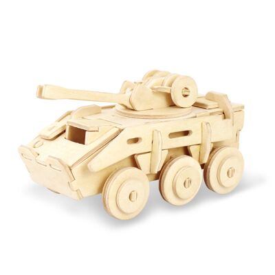 3D-Holzpuzzle - JP236 Explosionsgeschütztes gepanzertes Fahrzeug