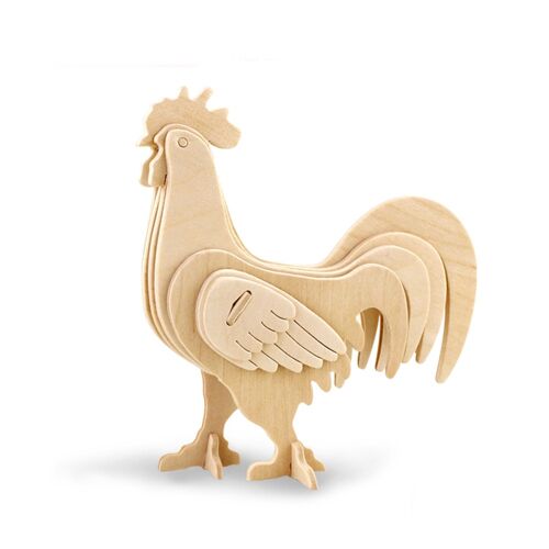 3D Wooden Puzzle - JP255 Cock