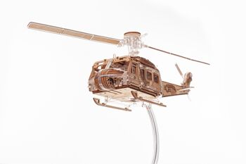 Modèles de dentelle bricolage, Kit de Construction 3D hélicoptère (35,8x5,5x9,9 cm) avec norme pour hélicoptère, AKV-11, 2
