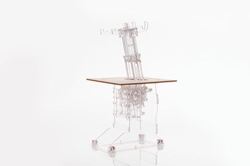 DIY Veter Models, 3D Construction Kit Platform for Helicopter, AKV-12, 10.7x9.7x9.4cm