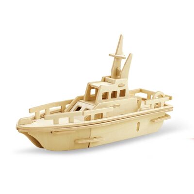 Puzzle 3D in legno - JP294 Barca di salvataggio