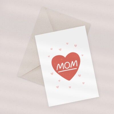 Eco Greeting Card — Mom