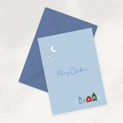 Eco Greeting Card — Christmas Eve