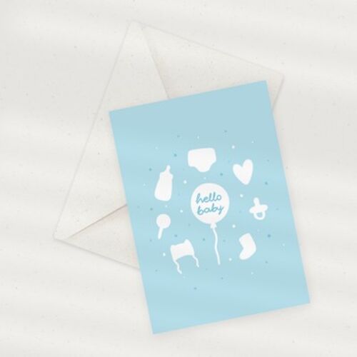 Eco Greeting Card — Baby Shower