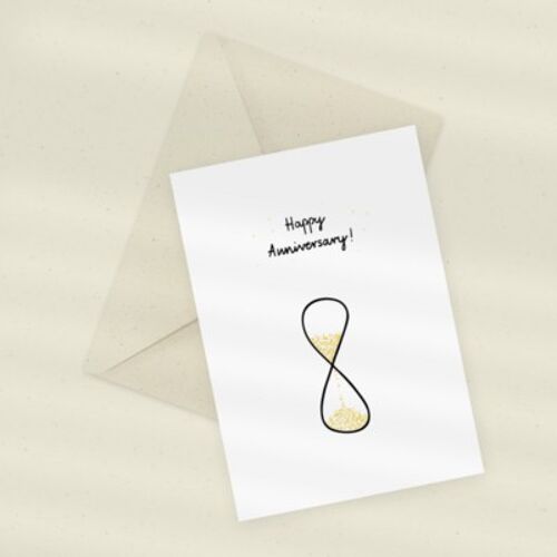 Eco Greeting Card — Happy Anniversary 1