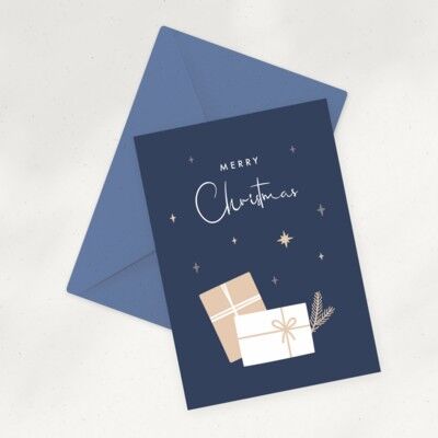 Eco Greeting Card — Christmas Night