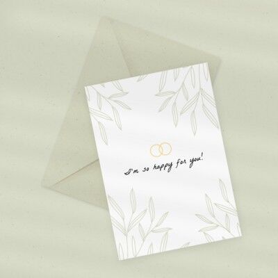 Eco Greeting Card — For the Married
