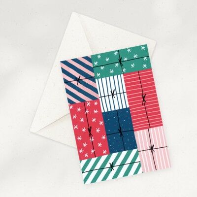 Eco Greeting Card — Christmas Presents