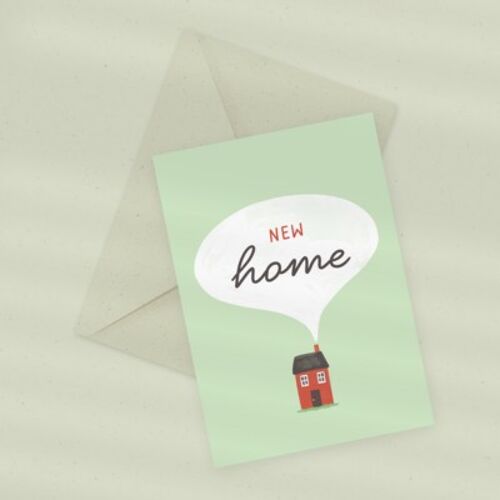 Eco Greeting Card — New Home