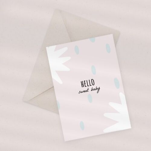 Eco Greeting Card — Sweet Baby