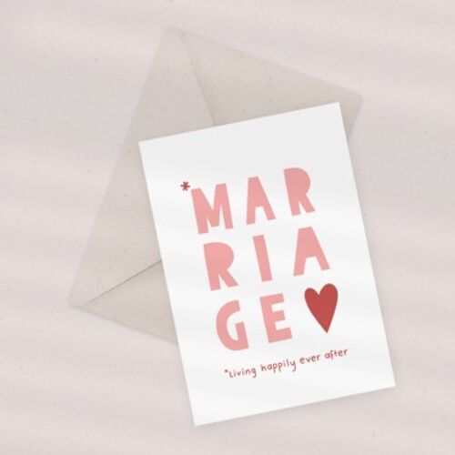 Eco Greeting Card — Love & Marriage