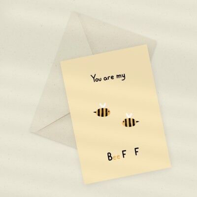 Eco Greeting Card — BFF