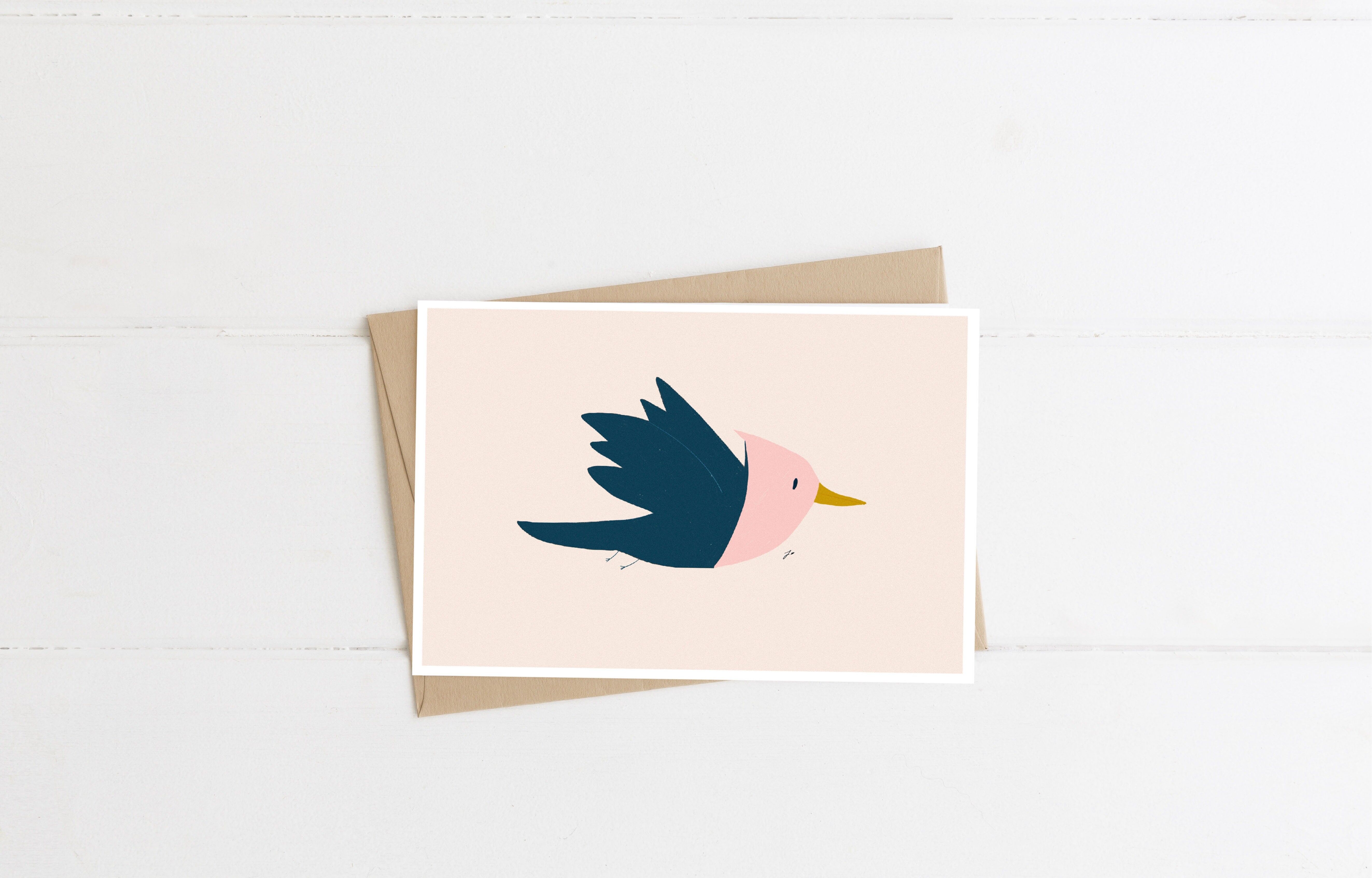 Carte "Birdy Bestfriend" (avec enveloppe)