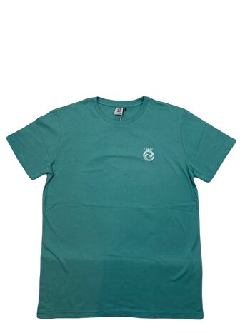 T-shirt durable Hossegor turquoise Furgo__ 2