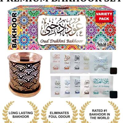 Dukhni Oud Bakhoor Variety Box – Starter Kit / Gift Set
