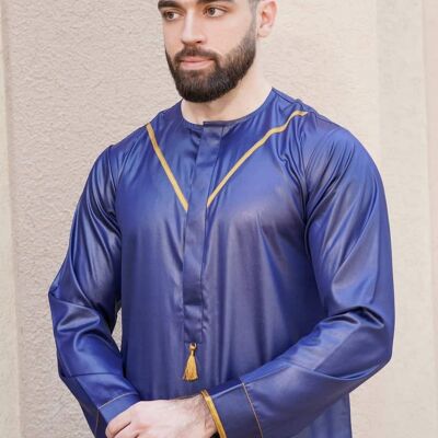 Smart Navy Thobe (Jubba)