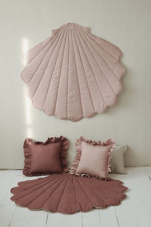 “Powder Pink” Linen Shell Mat