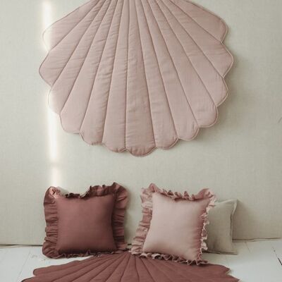 “Powder Pink” Linen Shell Mat