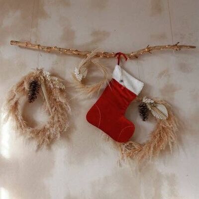 “Red Candy” Christmas Stocking