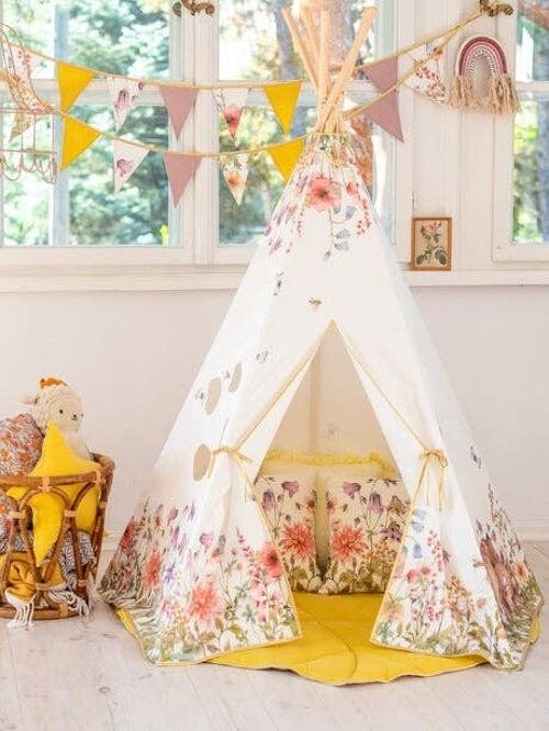 “Wildflowers” Teepee Tent