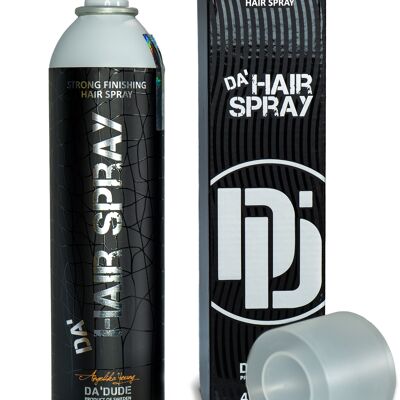 Da'Dude Da' Hair Spray Laca de fijación más fuerte para hombres en caja de regalo grande 400 ml