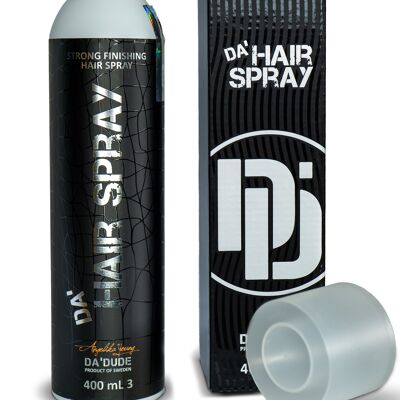 Da'Dude Da' Hair Spray Best-Strong-Hold-Hairspray-for-Men dans un coffret cadeau grand 400 ml