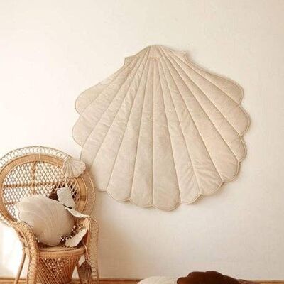 “Cream” Velvet Shell Mat