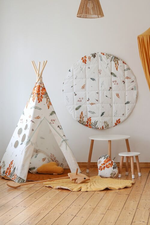 “Forest Friends” Teepee and Mat Set