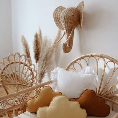 “Honey” Linen Cloud Pillow