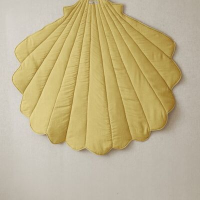 “Honey” Linen Shell Mat