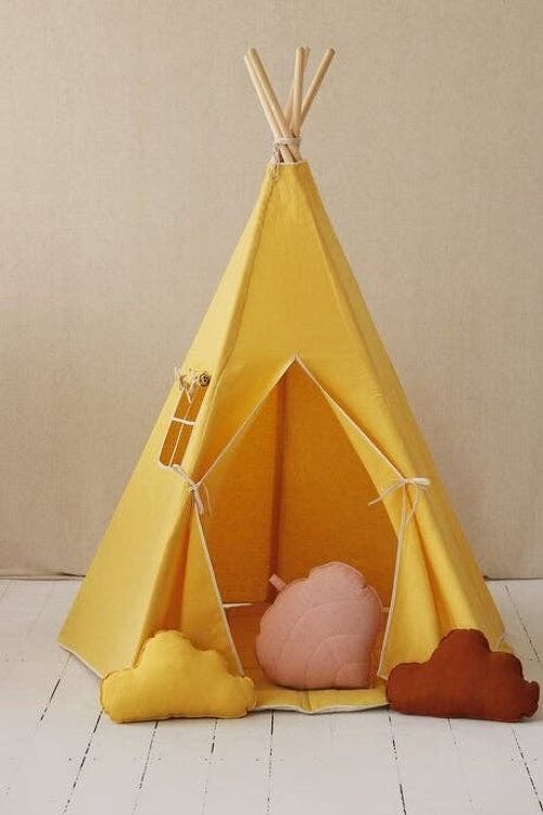 “Honey” Linen Teepee Tent