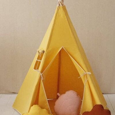 “Honey” Linen Teepee Tent