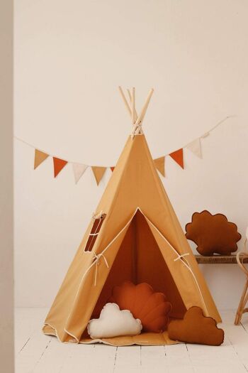 Tente Tipi « Ocre » 3