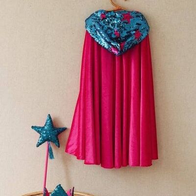 “Pink Stars” Crown and Wand Magic Set