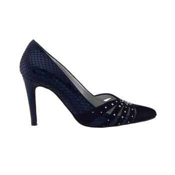 Chaussures de femme. Modèle Kaley - Bleu Nuit 2