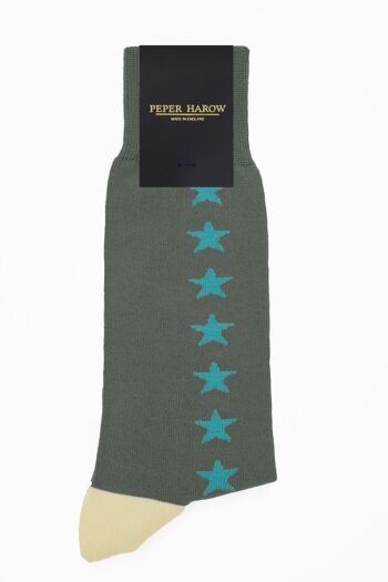 Chaussettes Homme Starfall - Gris 2