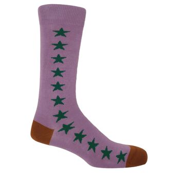 Chaussettes Homme Starfall - Violet 1
