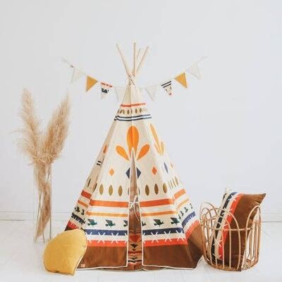 "Native vibe" Pillow