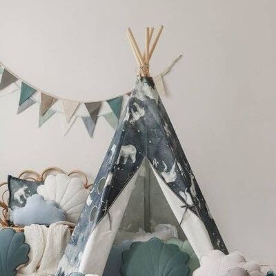 Tenda Teepee "Cielo notturno".