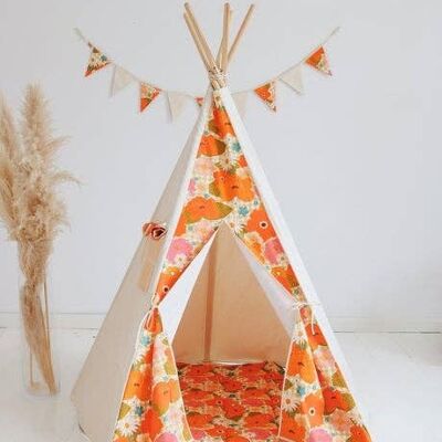 "Picnic with flowers" Teepee Tent