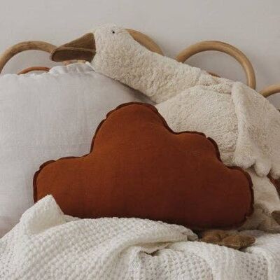“Caramel” Linen Cloud Pillow