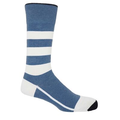 Equilibrium Organic Men's Socks - Blue