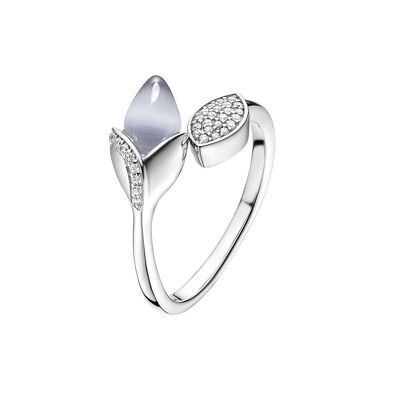 Magnolia Ring With Leaf