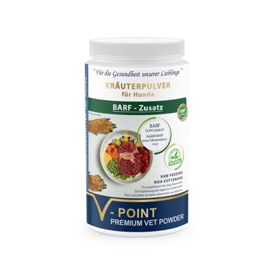 BARF dog food additive - herbal powder - 500 g