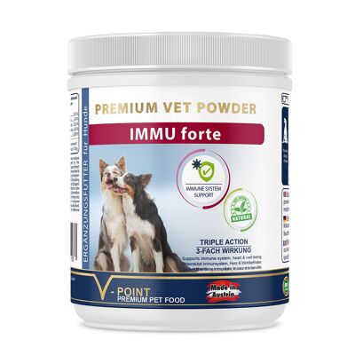 IMMU forte - poudre à base de plantes pour soutenir votre chien âgé