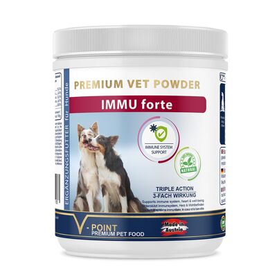 IMMU forte – Kräuterpulver zur Unterstützung für Ihren Senior Hund